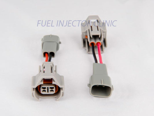 Set of 4 Denso (female) to Toyota (male) injector plug adaptors