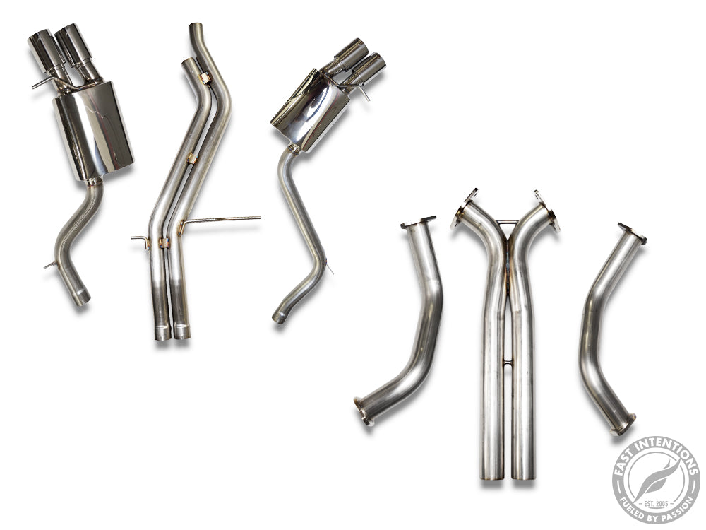 Fast Intentions Audi B8-S4 FI Cat Back Exhaust System