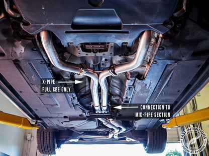 Fast Intentions Audi B8-S4 FI Cat Back Exhaust System
