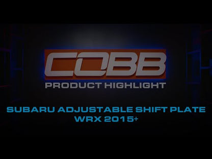 COBB Tuning Shift Plate 2015+ WRX