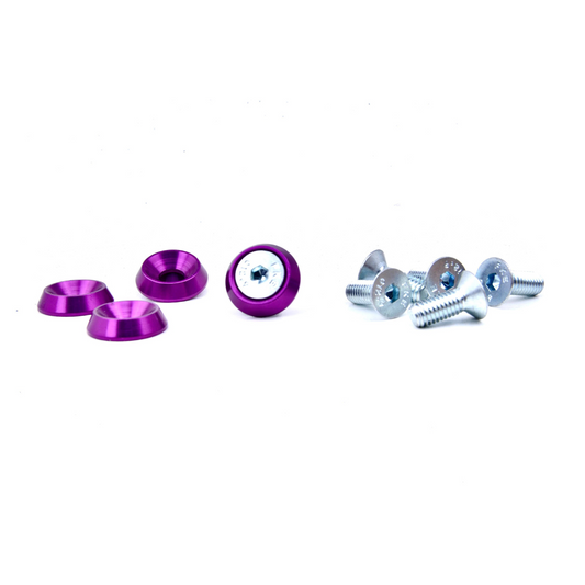 M5 x 20mm Countersunk Vehicle Dress Up Bolts and Washers