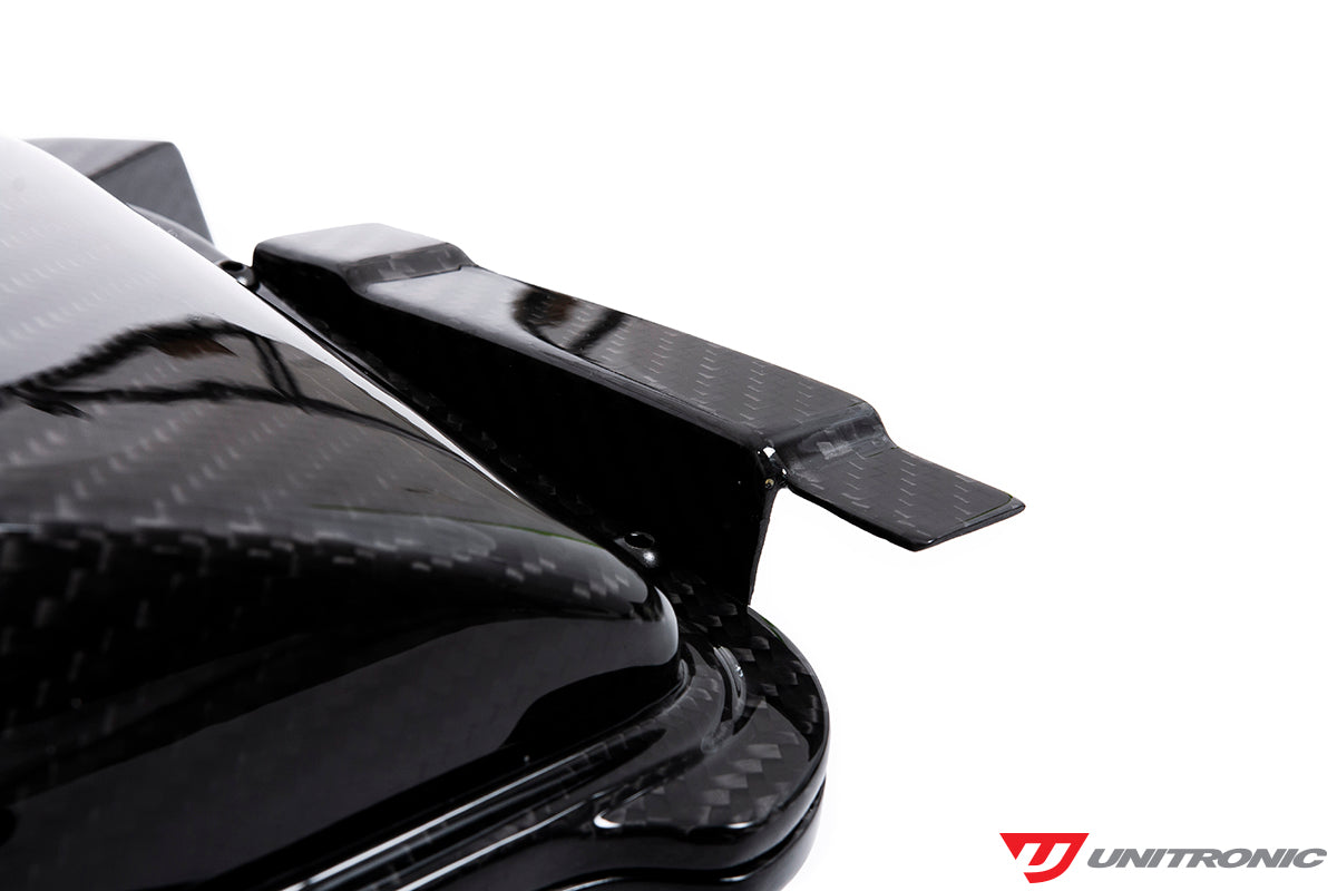 Unitronic Carbon Fiber Intake & Turbo Inlets for C8 RS 6/RS 7 Gloss Carbon